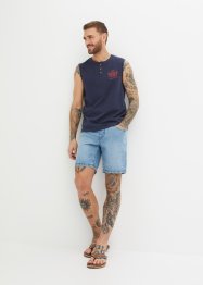 Henley muscle shirt, John Baner JEANSWEAR