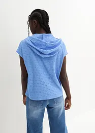 Henley shirt met capuchon, bonprix