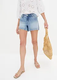 Stretch jeans short, mid waist, bonprix