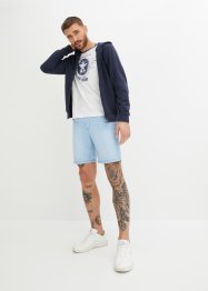 Lange instap jeans short, regular fit, John Baner JEANSWEAR