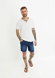 Lange instap jeans short, regular fit, John Baner JEANSWEAR