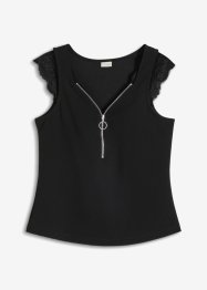 Shirt met kant, BODYFLIRT boutique