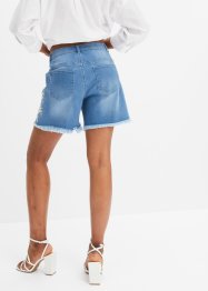 Jeans short met hoge band, BODYFLIRT boutique