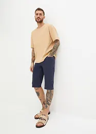 Lange stretch bermuda, loose fit, John Baner JEANSWEAR