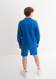 Jongens mousseline overhemd en broek (2-dlg. set), bonprix