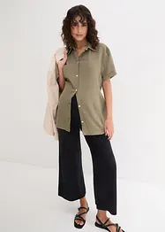 Oversized zwangerschapsblouse / voedingsblouse van mousseline, bonprix