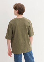 Kinderen T-shirt (set van 2) van biologisch katoen, bpc bonprix collection