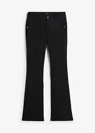 Stretch broek van bengaline, bootcut, bonprix