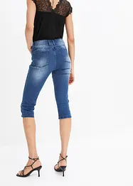 Capri jeans met vlinderprint, bonprix