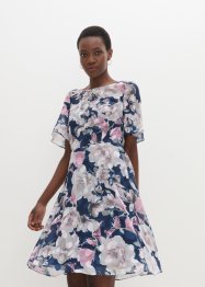 Chiffon jurk met jacquard, bpc selection