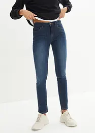 Skinny stretch jeans mid waist, bonprix