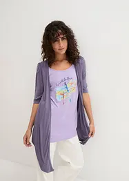 2-in-1 shirt van viscose, bonprix