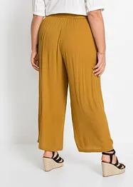 Wijde broek van soepele viscose, bonprix