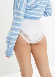 Maxislip met sierlijk kant, bonprix