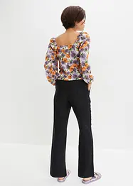 High waist linnen broek van een linnen-viscosemix, bonprix