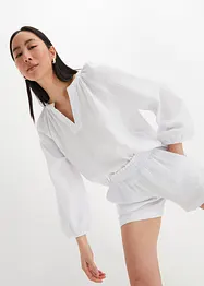 Oversized blouse van mousseline, bonprix