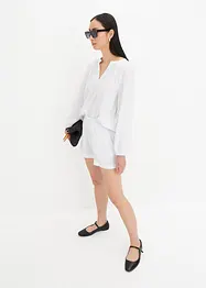 Oversized blouse van mousseline, bonprix
