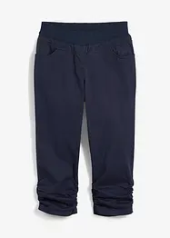 Capri broek van katoenmix met comfortband, bonprix