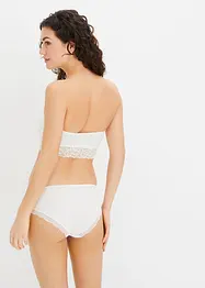 Bandeau bh (set van 2) met biologisch katoen, bonprix