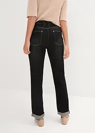 Stretch boyfriend jeans, mid waist, bonprix