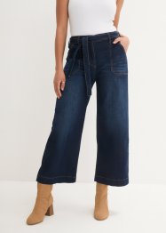 7/8 high waist ultra soft jeans met comfortband, loose fit, bpc bonprix collection