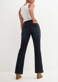 High-waist stretch jeans met comfortband, bootcut, bonprix