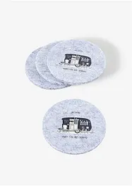 Onderzetter met camper (set van 4), bonprix