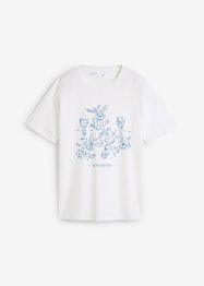 T-shirt met print van biologisch katoen, bpc bonprix collection