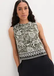 Top met paisley, bonprix