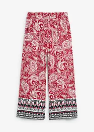 Losjes vallende palazzo broek met paisley, bonprix