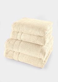 Handdoeken van zacht materiaal (4-dlg. set), bpc living bonprix collection