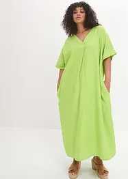 Wijde kaftan jurk van puur linnen, bonprix