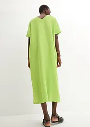 Wijde kaftan jurk van puur linnen, bonprix