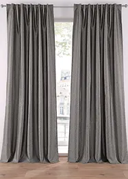 Jacquard gordijn met glans (1 stuk), bpc living bonprix collection