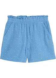 Meisjes mousseline short van katoen, bpc bonprix collection