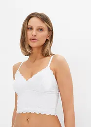 Kanten top, bonprix