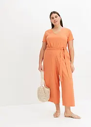 Jersey-crêpe jumpsuit, BODYFLIRT