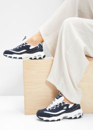 Leren chunky sneakers van Skechers, Skechers