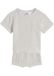 Baby mousseline shirt en korte broek (2-dlg. set), bpc bonprix collection