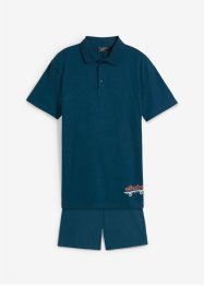 Jongens poloshirt en korte broek (2-dlg. set), bpc bonprix collection