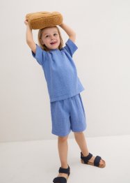 Jongens mousseline overhemd en short (2-dlg. set), bpc bonprix collection