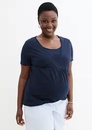 2-in-1 zwangerschapsshirt / voedingsshirt (set van 2), bonprix