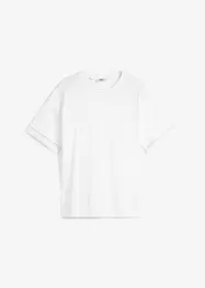 Shirt met broderie anglaise, bonprix
