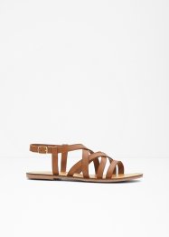 Leren sandalen, bonprix PREMIUM