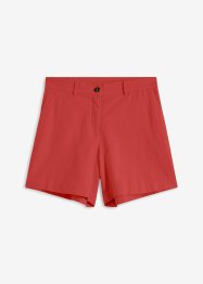 Rechte short met linnen, bpc bonprix collection