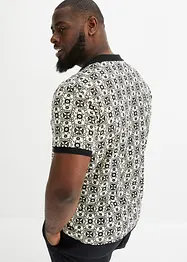 Poloshirt met korte mouwen van biologisch katoen, bonprix