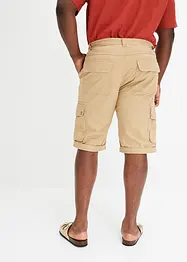 Cargo bermuda van katoen, regular fit, bonprix
