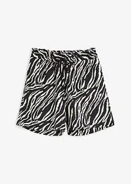 Paperbag short met strikkoordjes, bonprix