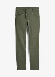 Stretch broek in crashed look, bonprix
