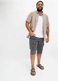 Cargo bermuda, loose fit, RAINBOW